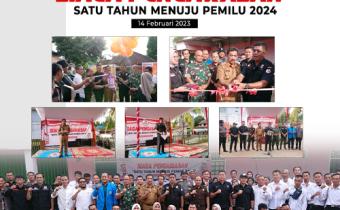 Bawaslu OKU Timur Gelar Siaga Pengawasan "Satu Tahun Menuju Pemilu 2024"