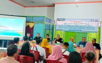 Sosialiaasi Pengawasan Pemilu Partisipatif Dalam Menghadapi Pemilu Serentak Tahun 2024